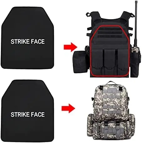 Aluminium oxide   UHMWPE Armor Military Bulletproof Plate