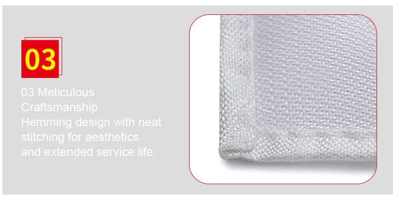 Custom logo Fiberglass Emergency Fire Blanket