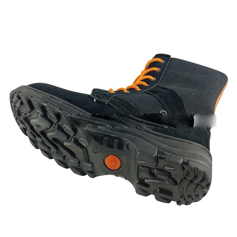 Logo Printing Slip Resistant Fire Boots