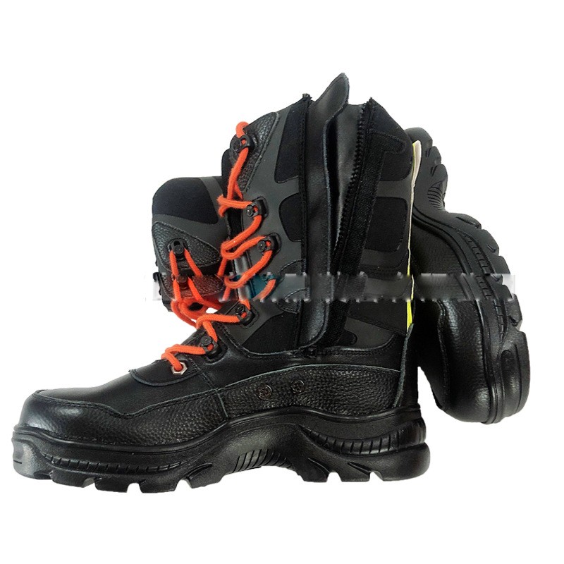 Botas de proximidad de fuego resistentes a la punción de etiqueta privada