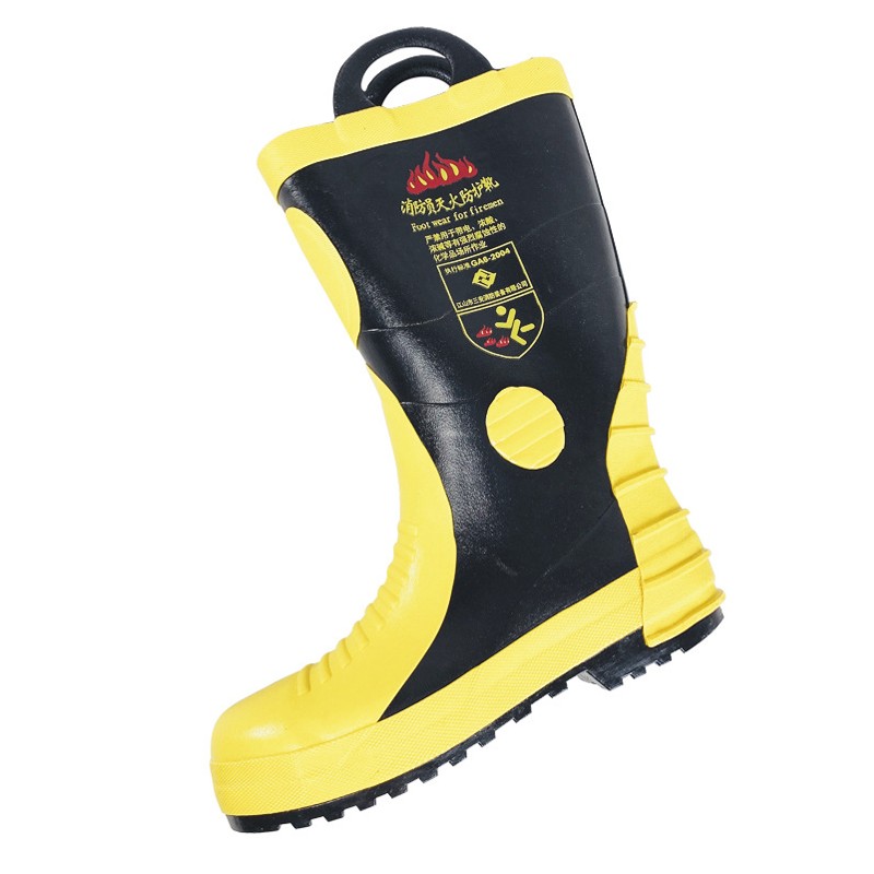 Cheap Steel Toe Rubber Fire Boots