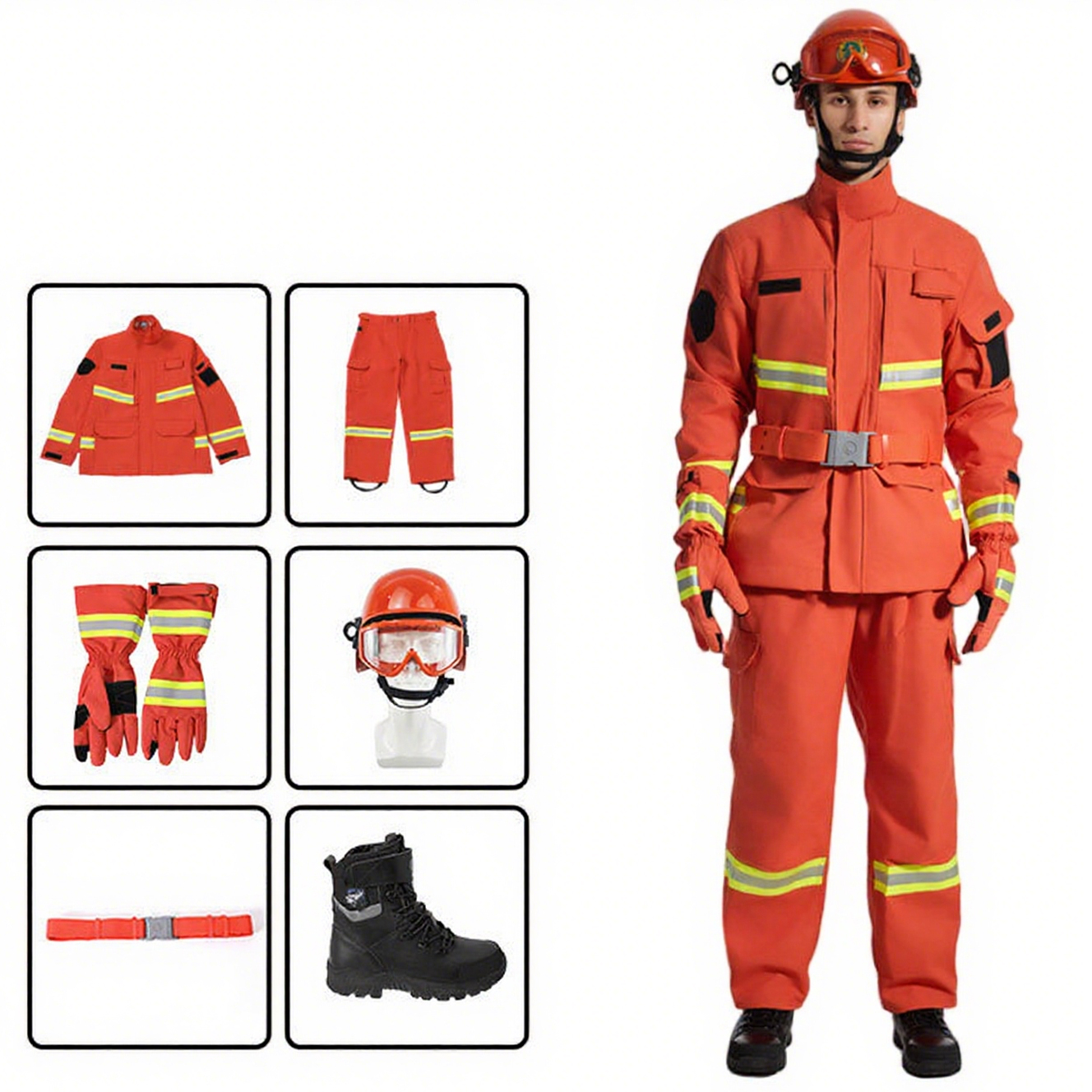 Fabricante profesional del uniforme del fuego de la tierra