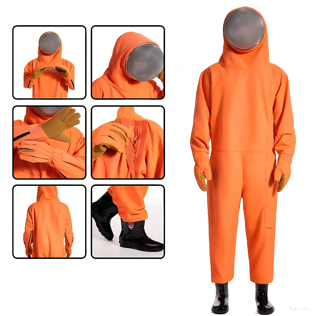 Ropa de protección de abeja ventilada