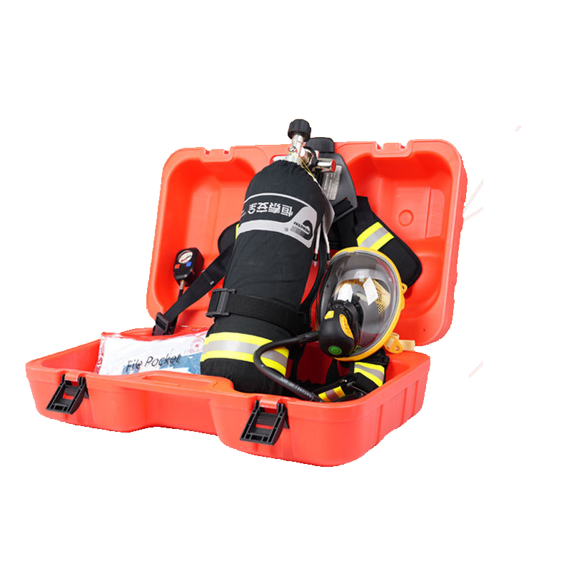 Protección contra incendios del aparato de respiración positiva del aire de la presión (SCBA)