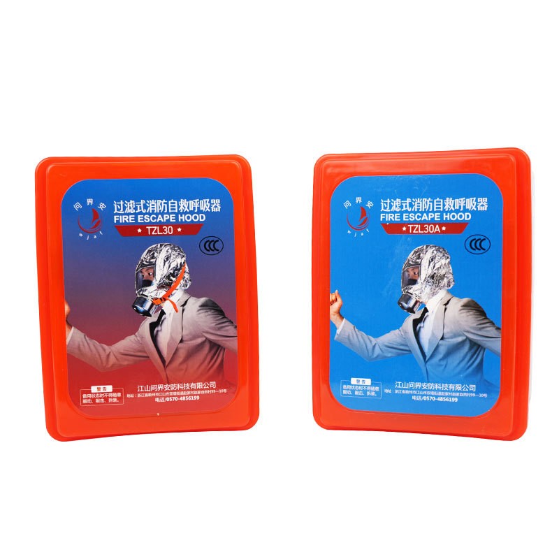 Aparato de respiración del fuego del filtro