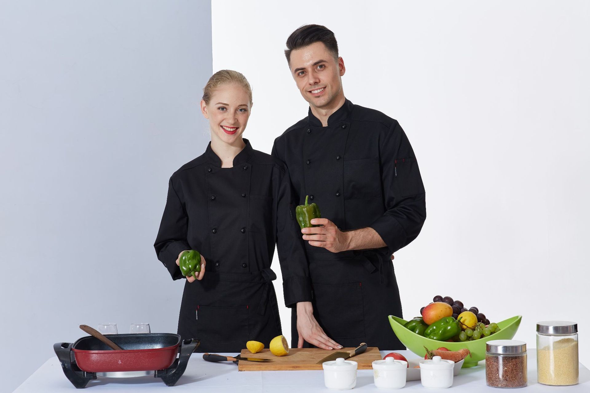 Classic Double-Breasted Chef Uniforms | Premium Hospitality Wear | Manufacturer Direct